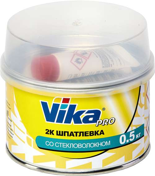 Шпатлевка Vika PRO стеклонаполненная 0,5кг 