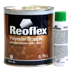 Шпатлевка распыляемая Reoflex Spray 0,8л 
