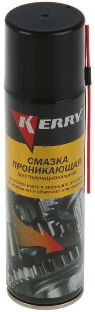 Смазка-спрей KERRY многофункциональная проникающая 335мл 