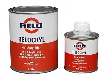 acrylfiller 4+1 белый + отвердитель