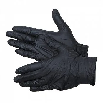 211800_Перчатки DELTAGRIP Ultra LS нитрил черные р.M