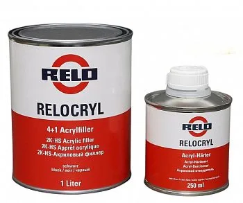 acrylfiller 4+1 черный + отвердитель