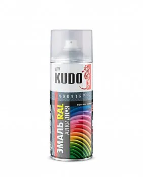 KU-09005_Грунт KUDO RAL 9005 Реактивный черный аэроз 0,52л