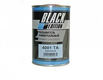 4001TA1,0_Разбавитель Black Edition Maxtor BЕ 4001 TA акриловый 1л