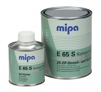 Mipa шпатлевка e65 s +отвердитель