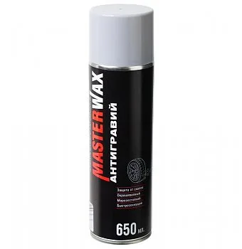 MW030201_Антигравий MasterWax серый 650мл аэрозоль